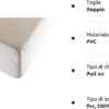 *Coprimaterasso Impermeabile Irge Matrimoniale