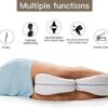 *Cuscino Riposa Gambe Ortopedico In Memory Foam