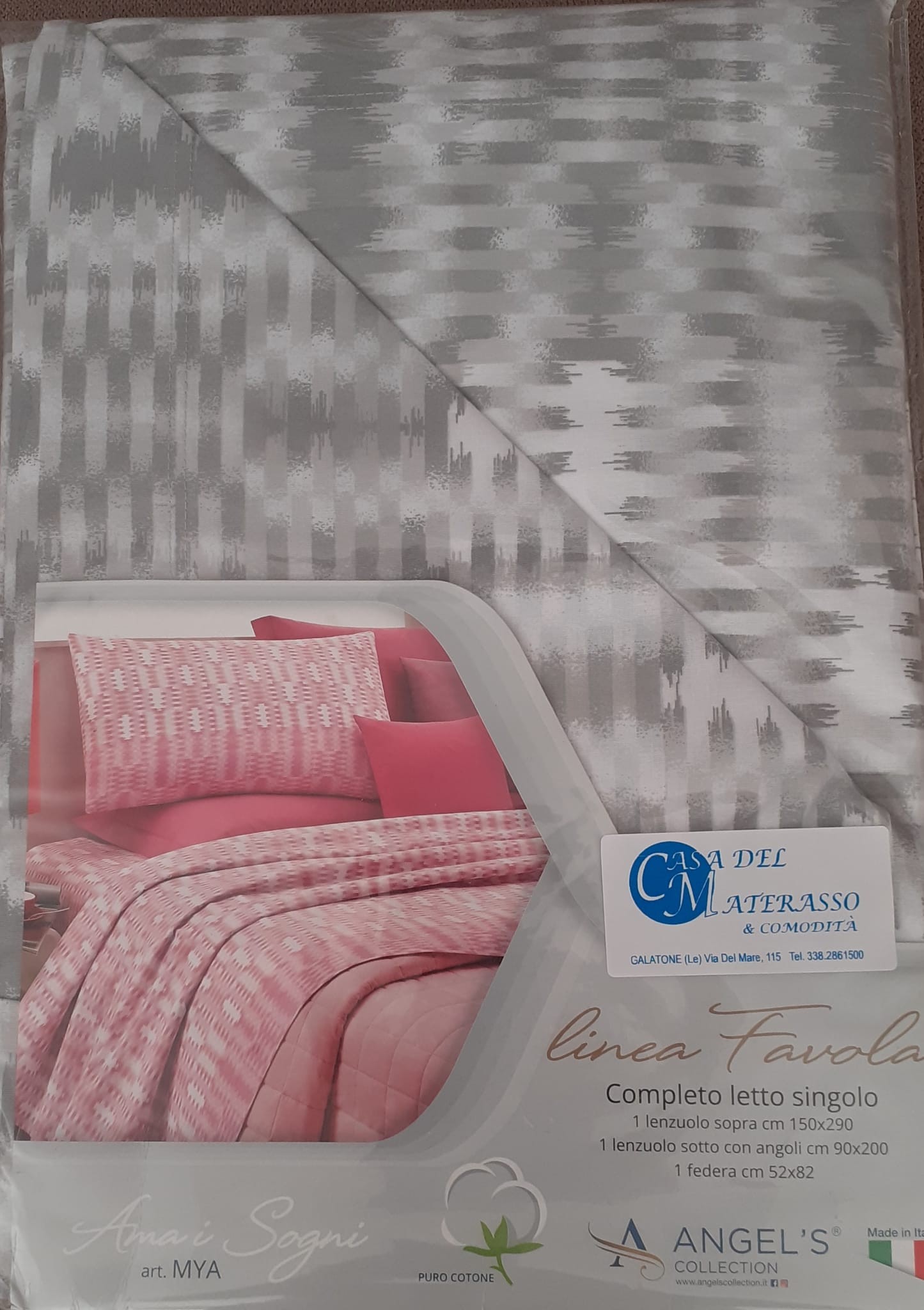 *ANGEL'S COMPLETO LETTO FAVOLA 1P