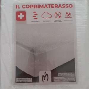 *Marta Marzotto Coprimaterasso Impermeabile Letto MATRIMONIALE Linea Sanitaria