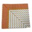*Completo Lenzuola COTONE piazza e mezza Fantasia Arancio