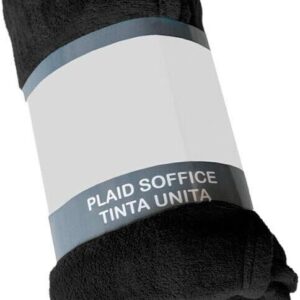 *Plaid MATRIMONIALE Morbidissimo Tinta Unita Pile Caldo mis. 230x210