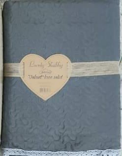 *TRAPUNTINO MATRIMONIALE SHABBY