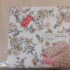 *Completo Lenzuola Matrimoniale 2 Piazze Tessier Elite In Puro Cotone Percalle
