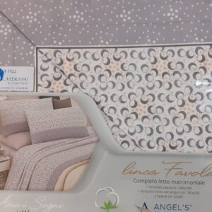 *COMPLETO LETTO MATRIMONIALE PURO COTONE 100% MADE I ITALY
