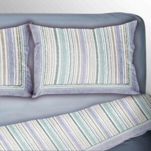 *COMPLETO LETTO MATRIMONIALE COTONE PERCALLE