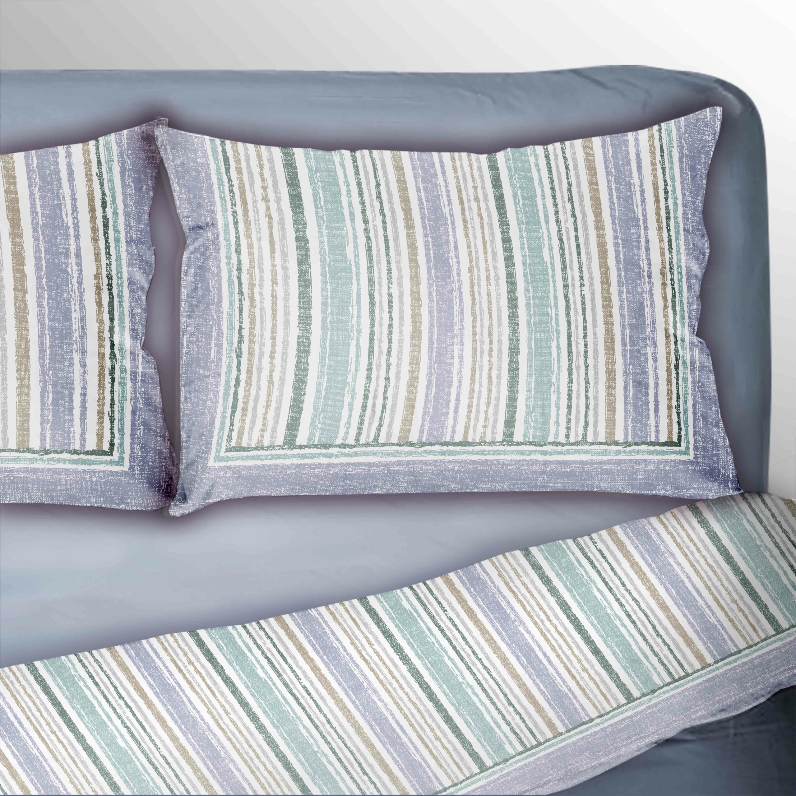 *COMPLETO LETTO MATRIMONIALE COTONE PERCALLE