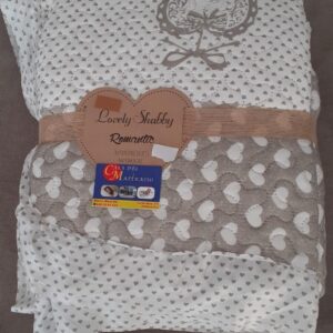 *TRAPUNTINO MATRIMONIALE SHABBY