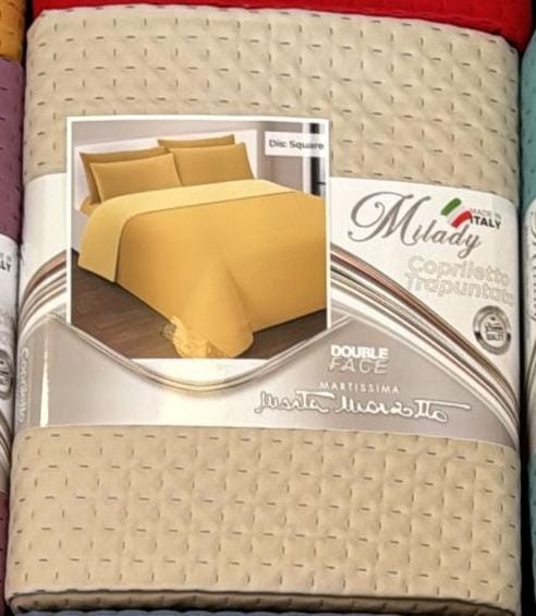 *Marta Marzotto Copriletto Trapuntato Milady Letto SINGOLO