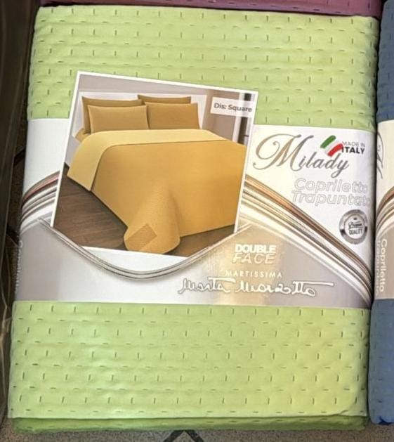 *Marta Marzotto Copriletto Trapuntato Milady Letto SINGOLO