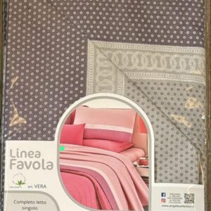*Completo Lenzuola 100% Cotone Letto SINGOLO ANGEL'S COLLECTION LINEA FAVOLA VERA