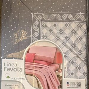 *Completo Lenzuola 100% Cotone Letto SINGOLO ANGEL'S COLLECTION LINEA FAVOLA