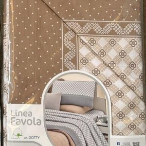 *Completo Lenzuola 100% Cotone Letto SINGOLO ANGEL'S COLLECTION LINEA FAVOLA