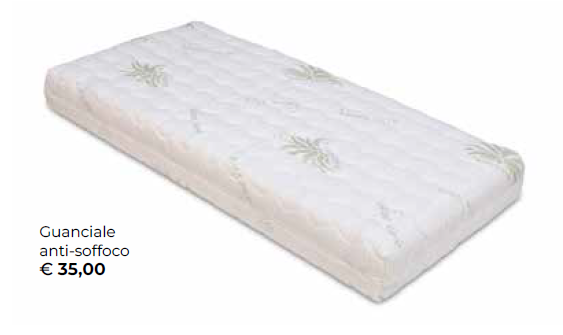 *MATERASSO Baby ortopedico gomma lana mis. 60x125x13