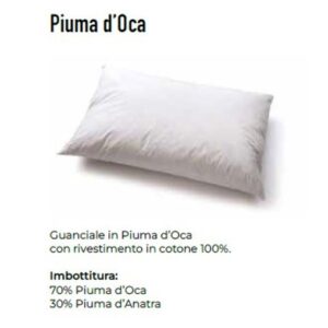 *Guanciale Cuscino PIUMA D'OCA