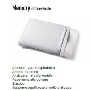 * Guanciale Cuscino MEMORY ORTOCERVICALE