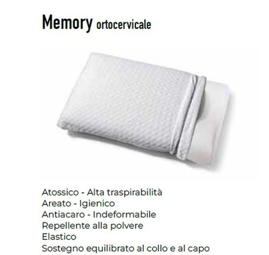 * Guanciale Cuscino MEMORY ORTOCERVICALE