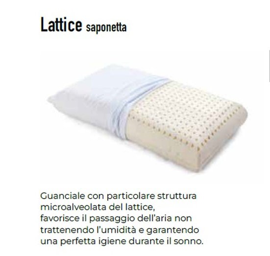 *Guanciale Cuscino LATTICE SAPONETTA