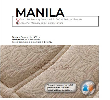 Materasso MANILA con molle - immagine 4