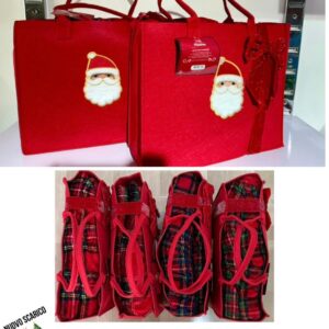 -Plaid matrimoniale in pile disegno tartan