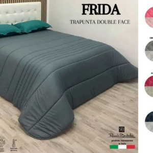 -Trapunta Piumone Invernale Renato Balestra Frida In Varie Misure Double Face
