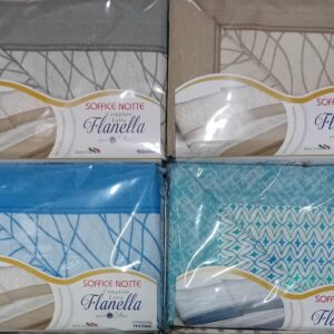 -Completo letto in Flanella Tessier SofficeNotte