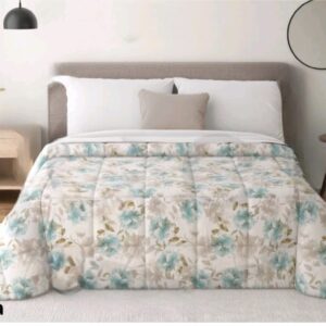 Trapunta Invernale Letto Matrimoniale Laura Blasi "Flora" In Microfibra