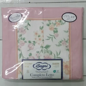 +COMPLETO LENZUOLA SOGNI PERCALLE 100% COTONE