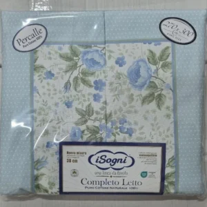 +COMPLETO LENZUOLA SOGNI PERCALLE 100% COTONE